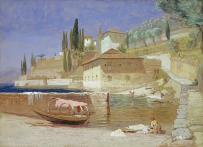 Varenna, Lake Como by Frederick Lee Bridell